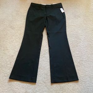 Black pants suit trousers